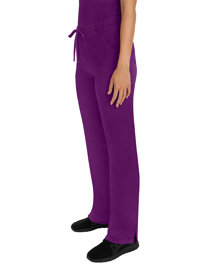 Healing Hands HH WORKS Women's Rebecca Straight Leg Pant - Grape