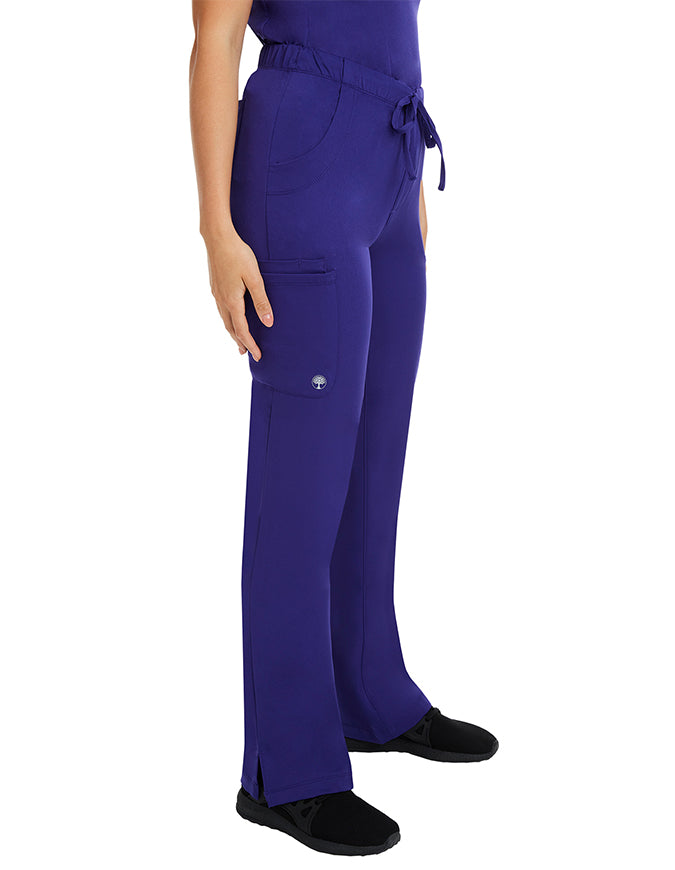 Healing Hands HH WORKS Women's Rebecca Straight Leg Pant - Eggplant