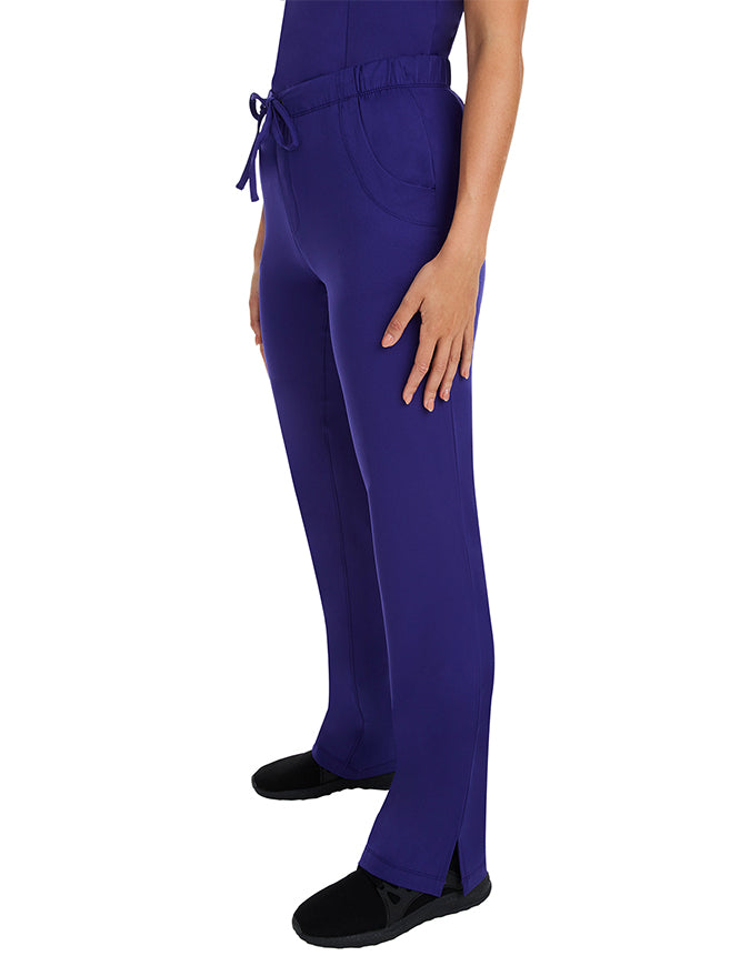 Healing Hands HH WORKS Women's Rebecca Straight Leg Pant - Eggplant