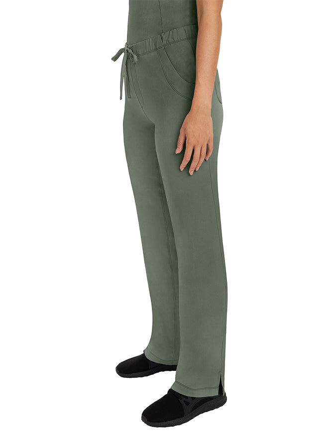 Healing Hands HH WORKS Women's Rebecca Straight Leg Pant - Olive