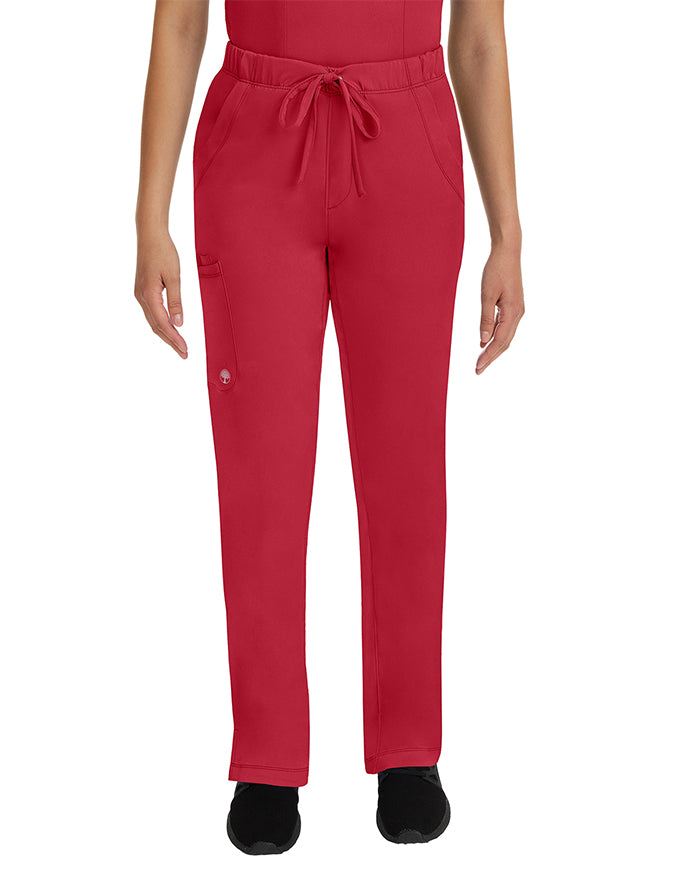 Healing Hands HH WORKS Women's Rebecca Straight Leg Pant - Red