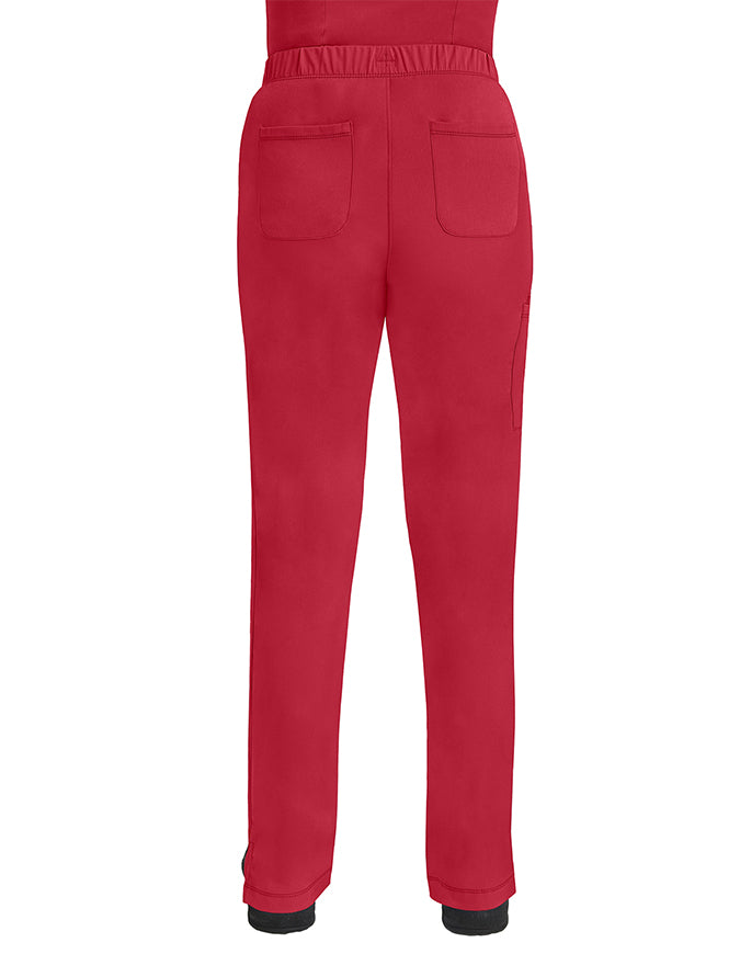 Healing Hands HH WORKS Women's Rebecca Straight Leg Pant - Red