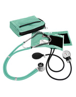 Prestige Sphygmomanometer/ Sprague Kit with Case - Aqua Sea