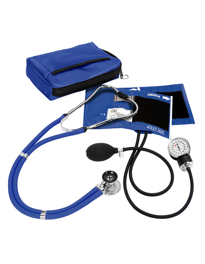 Prestige Sphygmomanometer/ Sprague Kit with Case - Royal