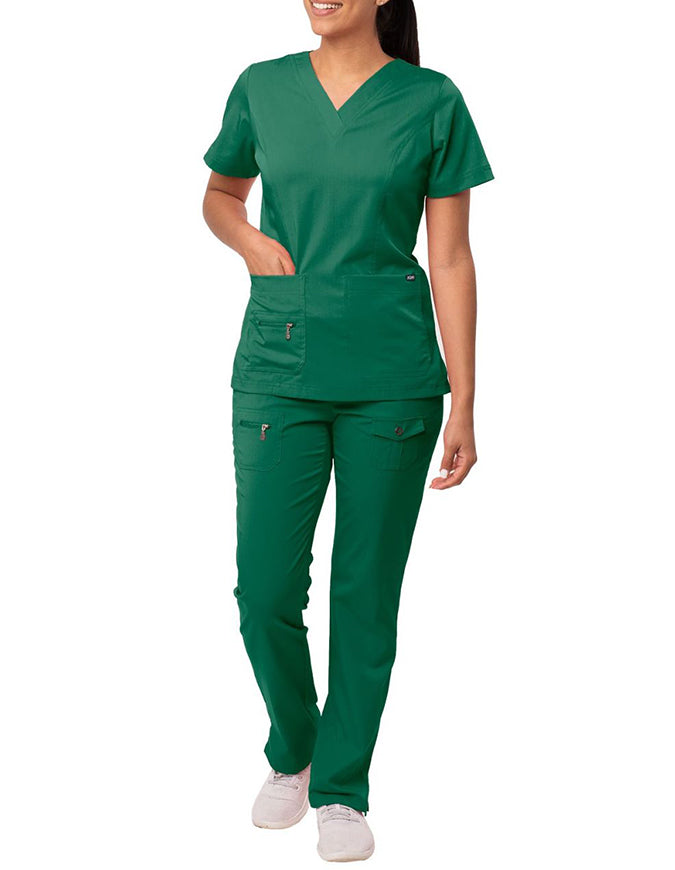 ADAR Pro Women's Breakthrough Plus Scrub Set - Hunter Green