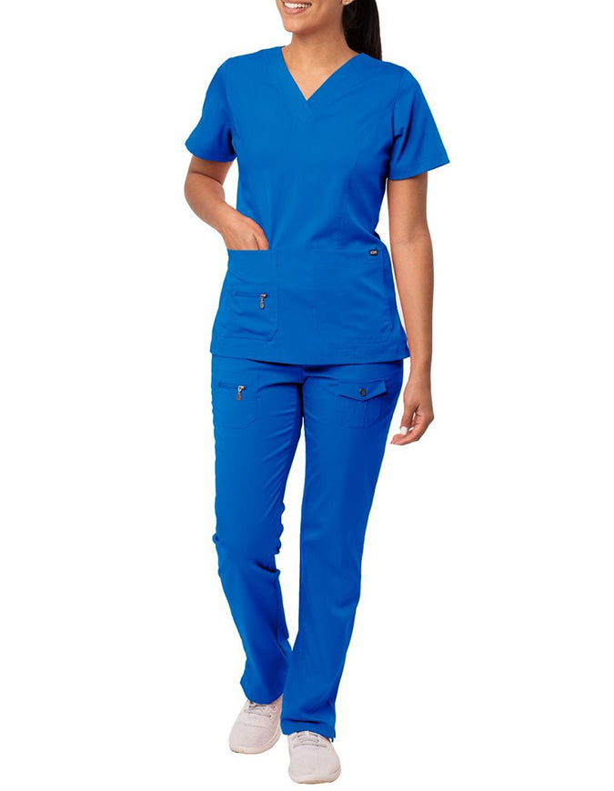 ADAR Pro Women's Breakthrough Plus Scrub Set - Royal Blue