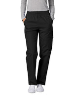 Adar 30 Inch Unisex Medical Cargo Scrub Pants Black