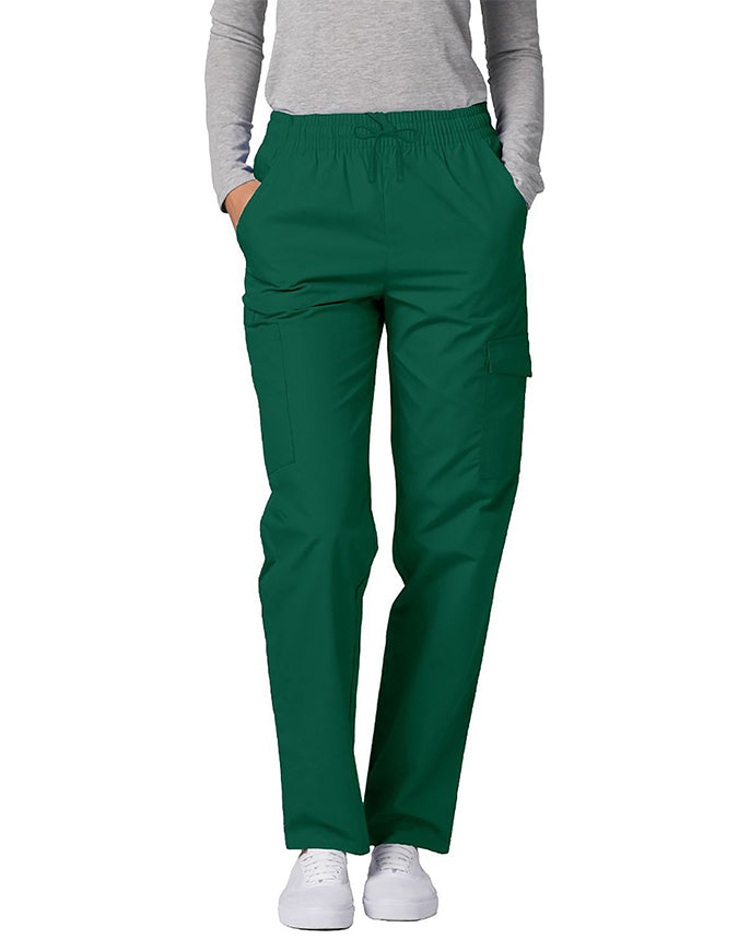 Adar 30 Inch Unisex Medical Cargo Scrub Pants Hunter Green