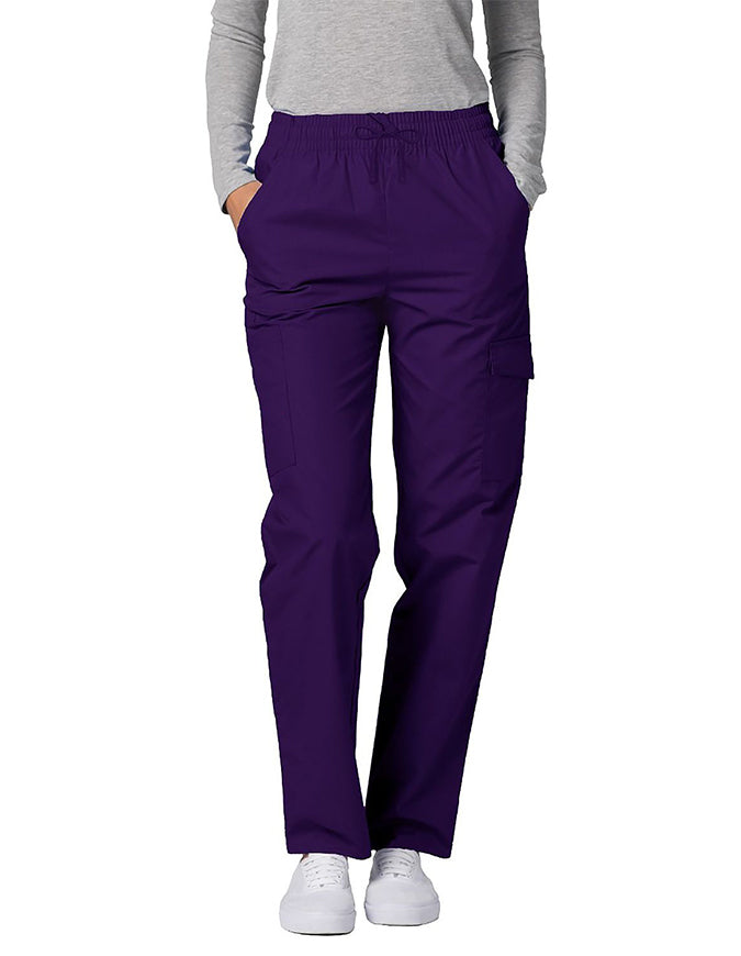 Adar 30 Inch Unisex Medical Cargo Scrub Pants Purple