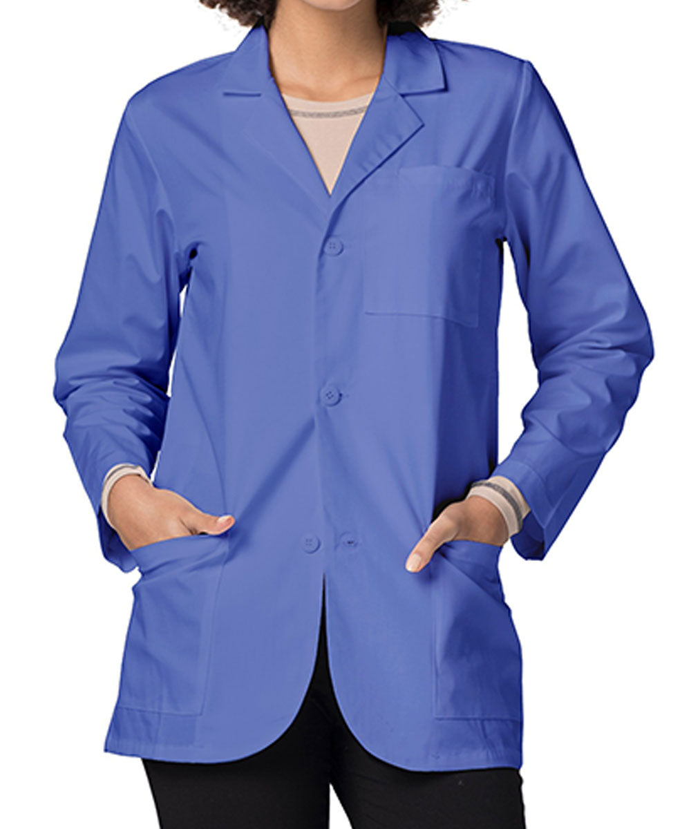 Adar 30 Inch Unisex Ceil Blue Consultation Coat