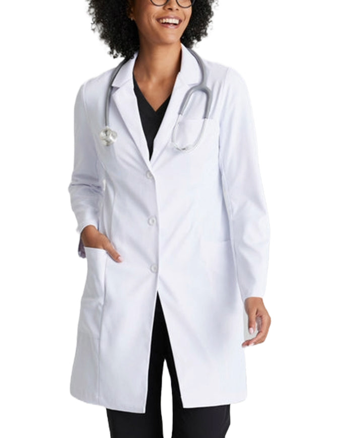 Barco Women's Grace 3 Pocket 35 Inch 3 Button Lab Coat