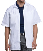 Cherokee Med-Man 32 Inches Four Pockets Zip Front White Scrub Jacket