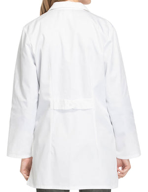 Cherokee 32 Inch Women's Twill White Laboratory Coat