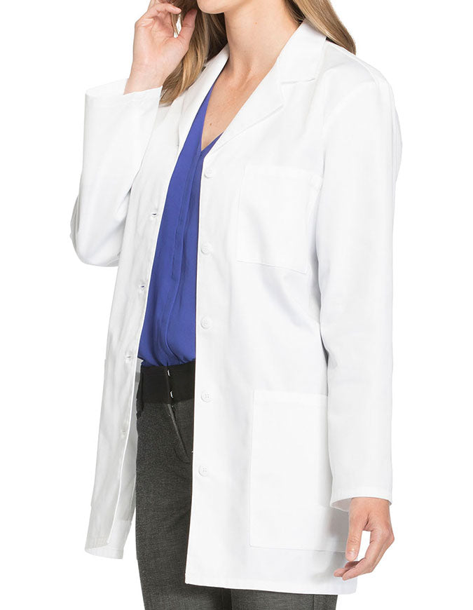 Cherokee 32 Inch Women's Twill White Laboratory Coat