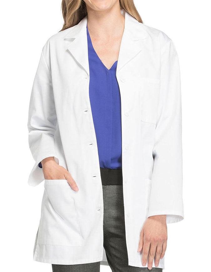 Cherokee 32 Inch Women's Twill White Laboratory Coat