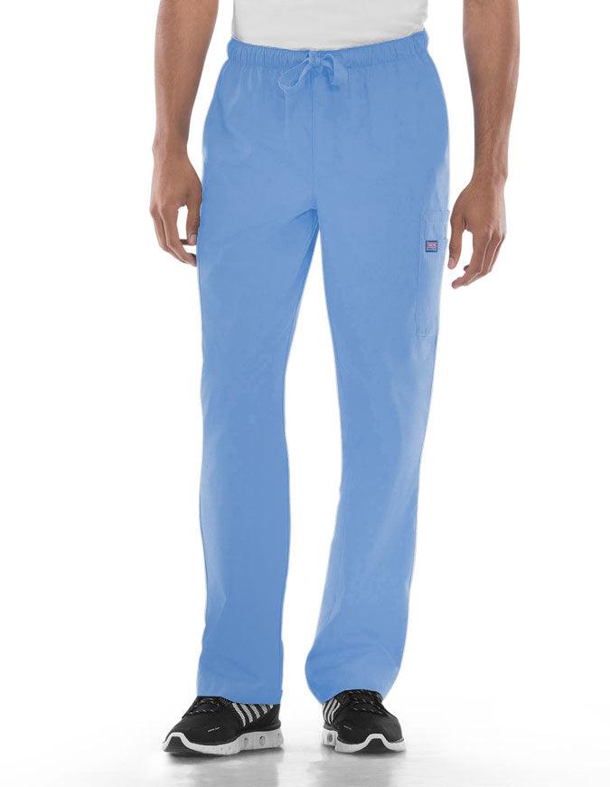 Cherokee Workwear 31 Inch Mens Cargo Pant - Ciel Blue