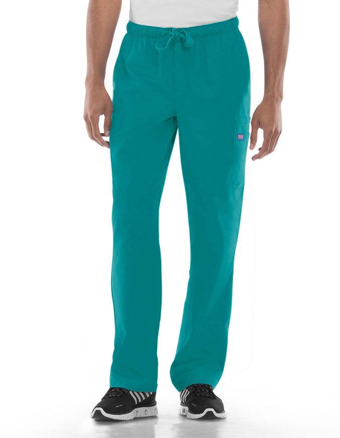 Cherokee Workwear 31 Inch Mens Cargo Pant - Teal Blue