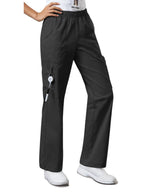 Cherokee WorkWear Women's Straight Leg Petite Scrub Black