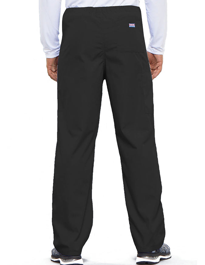 Cherokee Workwear Unisex Tall Drawstring Medical Scrub Pants - Pewter