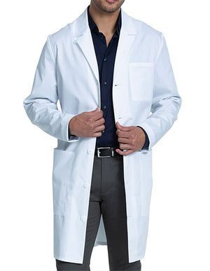 Cherokee Men's 40 Inches Fit Long Tall Lab Coat - White