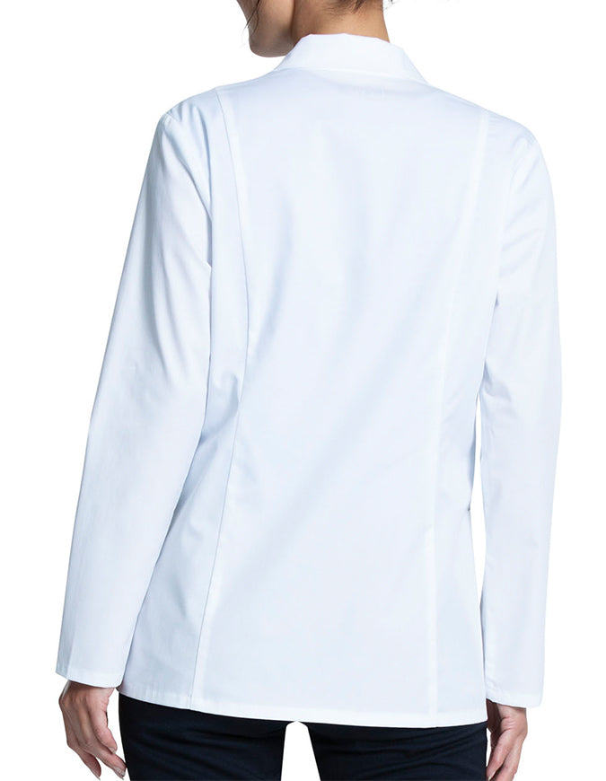 Cherokee Project Lab Women's 28 Inches Modern Classic Fit Lab Coat - White