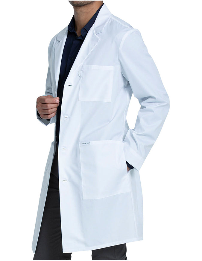 Cherokee Unisex 38 Inch Fit Lab Coat White