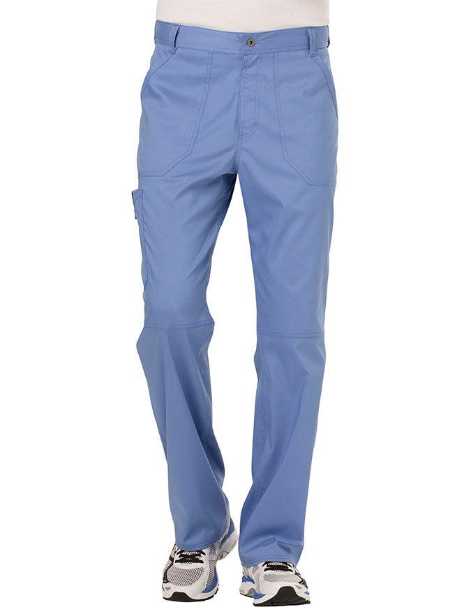 Cherokee Workwear Revolution Men's Fly Front Pant - Ciel Blue