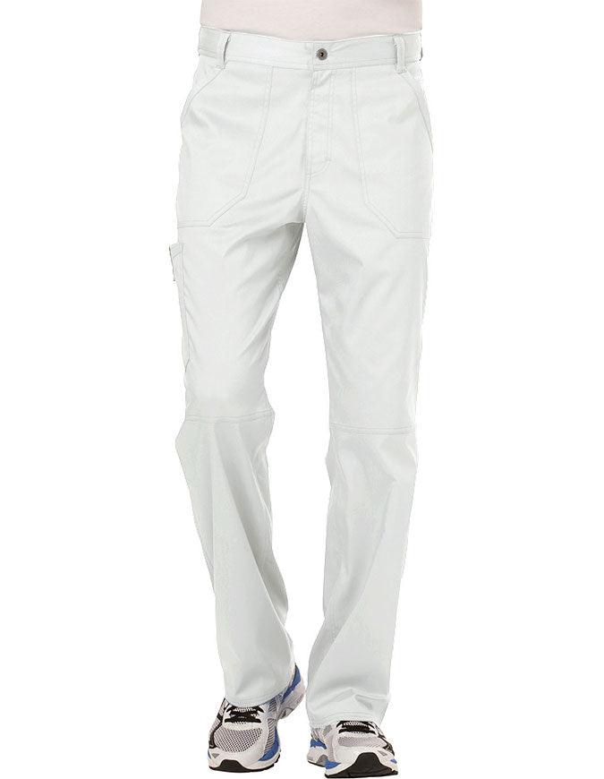 Cherokee Workwear Revolution Men's Fly Front Pant - White