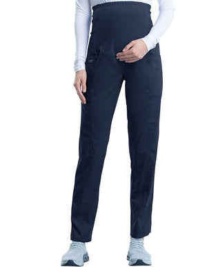 Cherokee Workwear Revolution Women's Slim Fit Maternity Pant - Navy