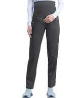 Cherokee Workwear Revolution Women's Slim Fit Maternity Tall Pant - Pewter