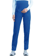 Cherokee Workwear Revolution Women's Slim Fit Maternity Tall Pant - Royal