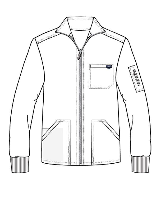 Cherokee Workwear Revolution Men's Zip Front Jacket