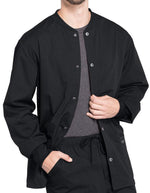 Cherokee Workwear Professional Men's Warm-up Jacket - Black