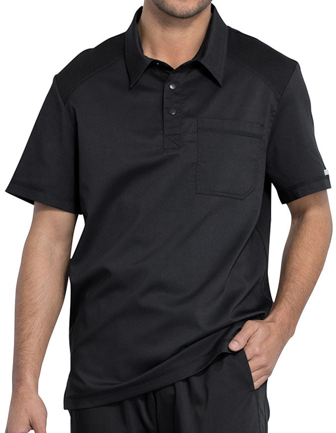 Cherokee Workwear Revolution Men's Polo Shirt Black