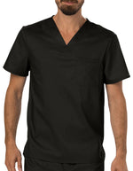 Cherokee Workwear Revolution Men's V-Neck Top Black