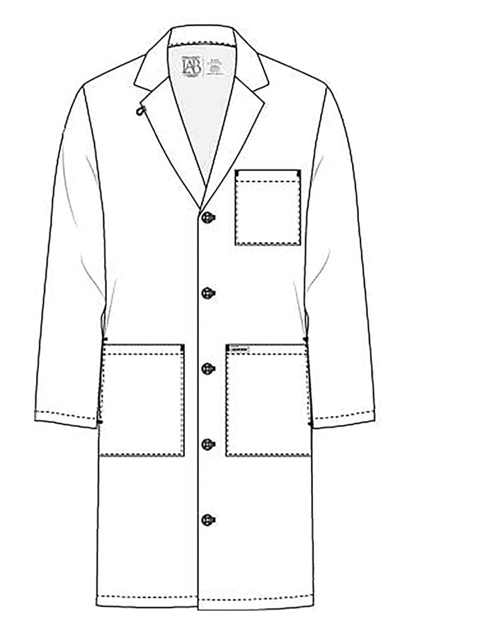 Cherokee Men's Fit 38 Inch Long Lab Coat