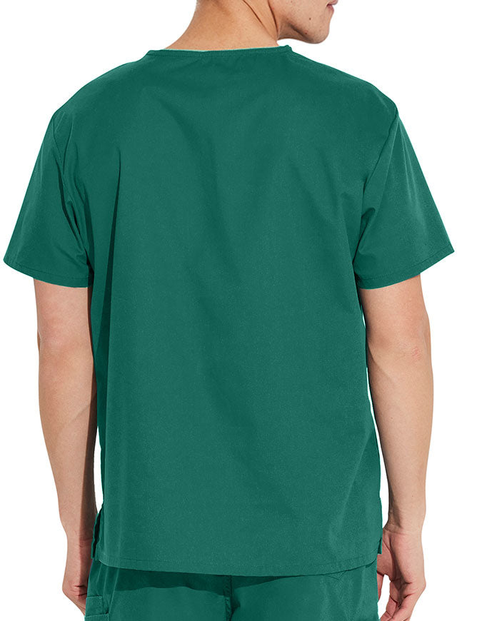 Dickies EDS Signature Unisex V-Neck Scrub Top - Hunter Green