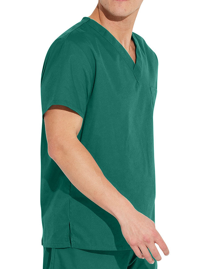 Dickies EDS Signature Unisex V-Neck Scrub Top - Hunter Green