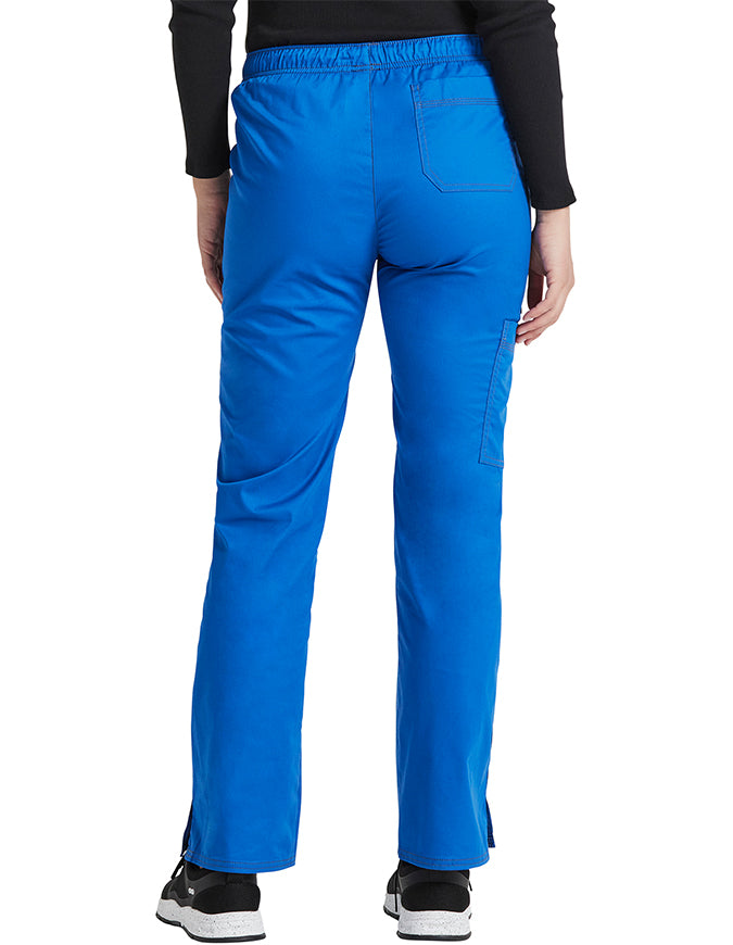 Dickies GenFlex Women's Low Rise Straight Leg Cargo Pant - Royal