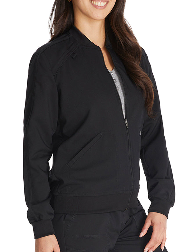 Dickies Balance Women's Zip Front Jacket Black