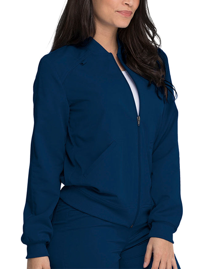 Dickies Balance Women's Zip Front Jacket Navy