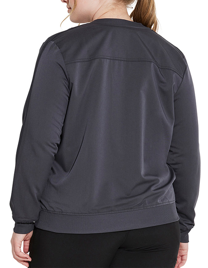 Dickies Balance Women's Zip Front Jacket Pewter