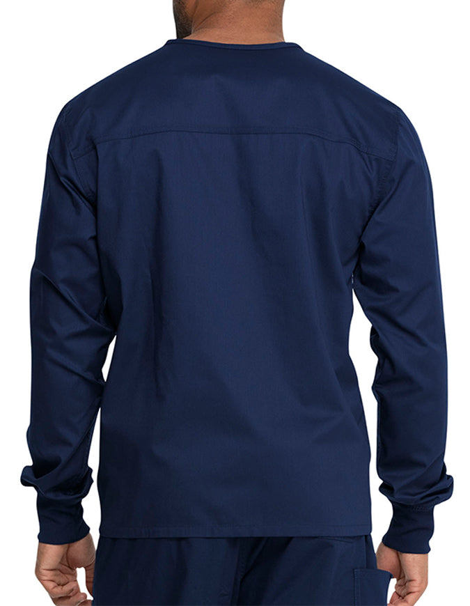 Genuine Dickies Industrial Strength Unisex Warm-up Jacket - Navy