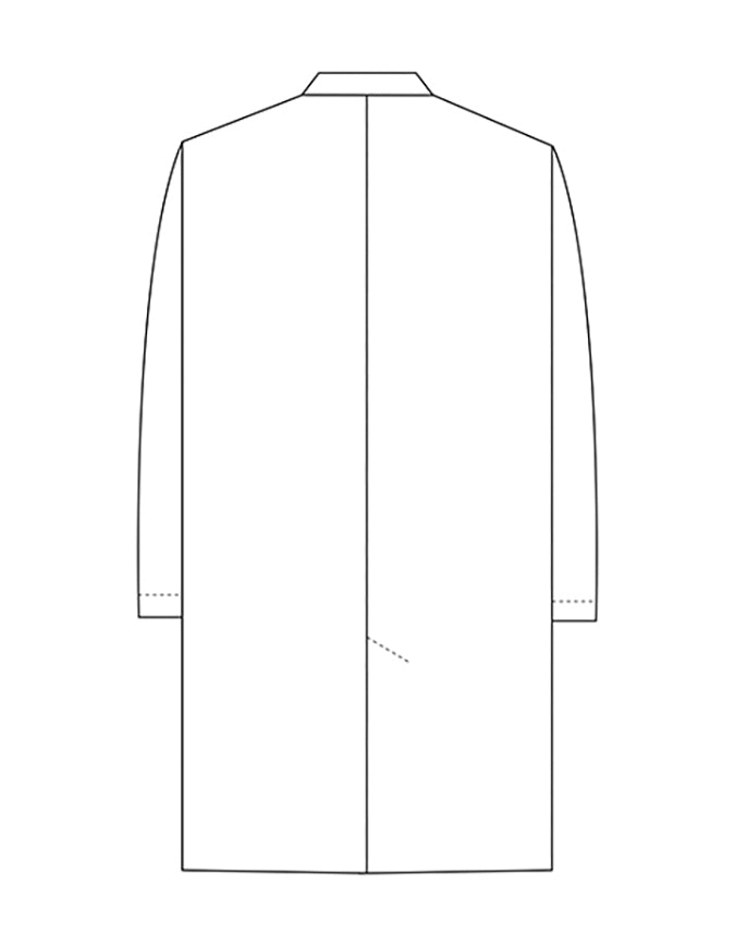 Heedfit 40 Inches Unisex Long Lab Coat with Inner Pocket