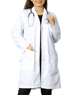 Heedfit Unisex Premium White Lab Coat