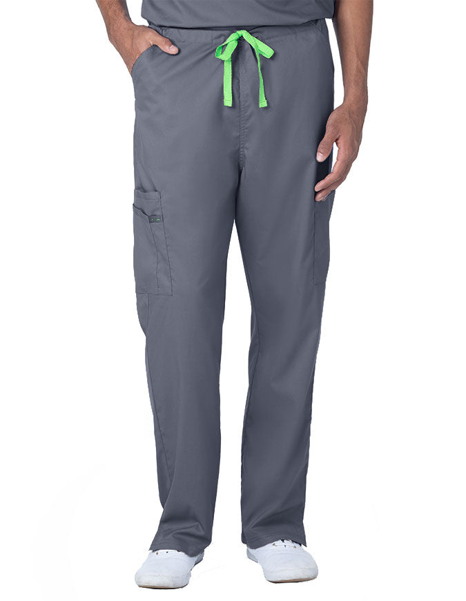 Landau Proflex Unisex Straight Leg Cargo Scrub Pants Graphite