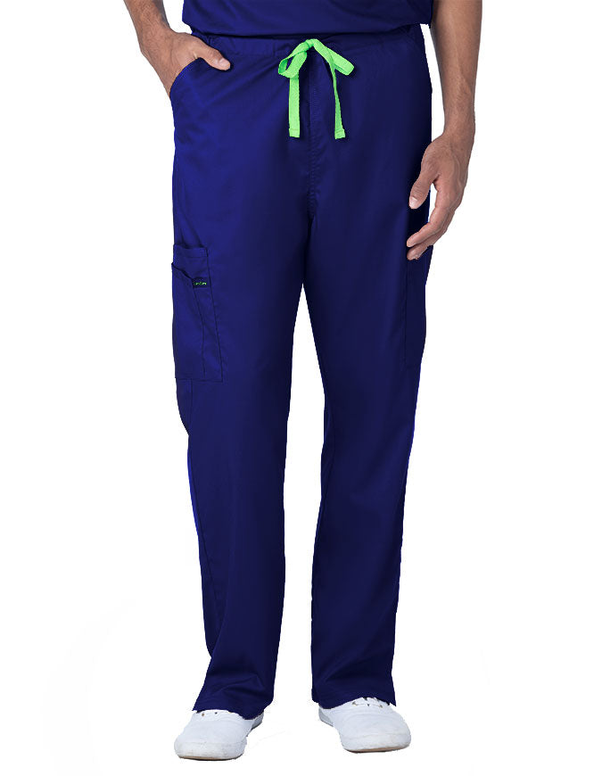 Landau Proflex Unisex Straight Leg Cargo Scrub Pants True Navy