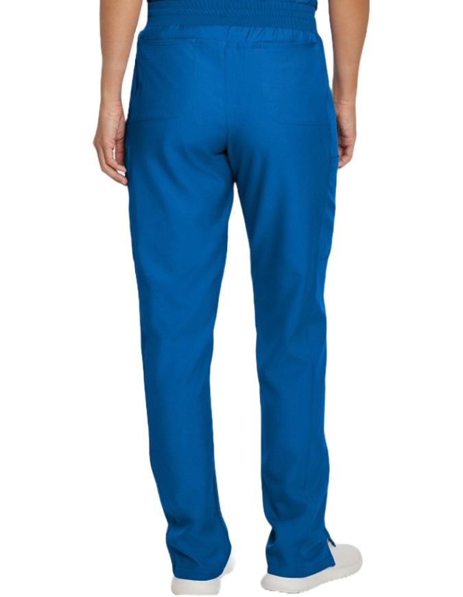 Landau Forward Women's Straight Leg Cargo Tall Scrub Pan - Royal Blue