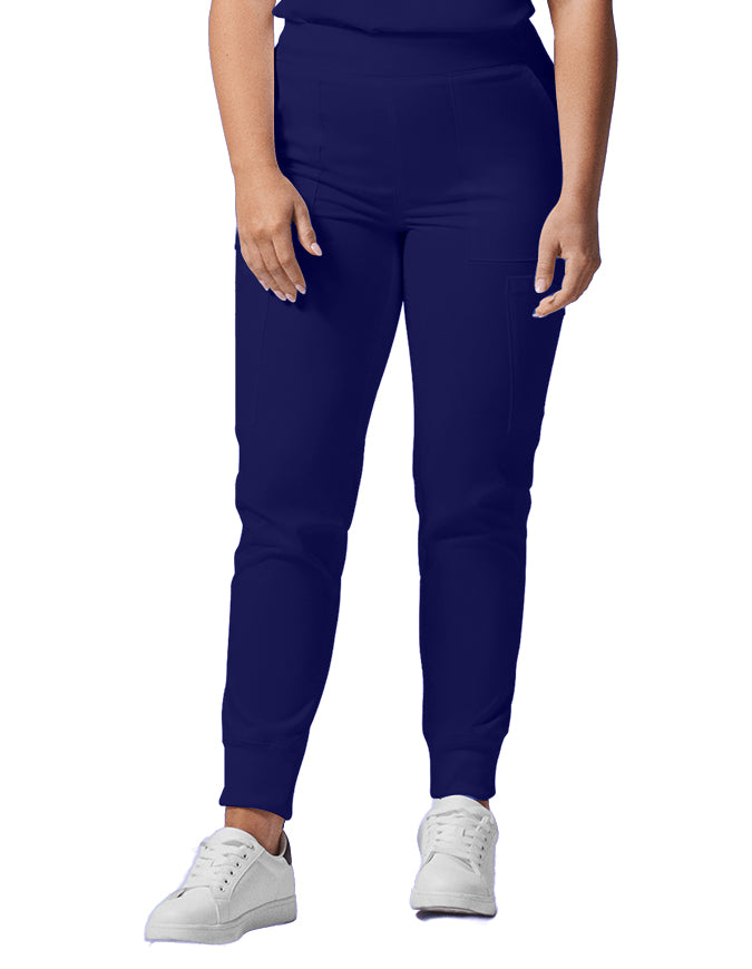 Landau ProFlex Women's Cargo Jogger Scrub Tall Pant - Galaxy Blue