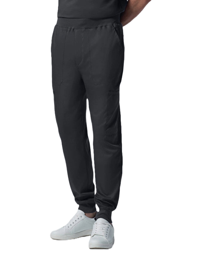 Landau ProFlex Men's Zip Fly Cargo Jogger Scrub Pant - Graphite